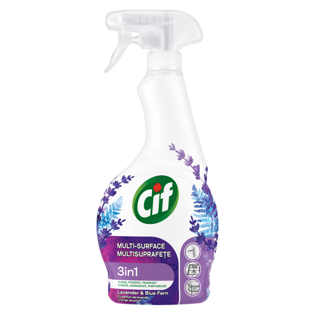 Cif 3in1 Multipurpose Spray Levendula & Kékpáfrány