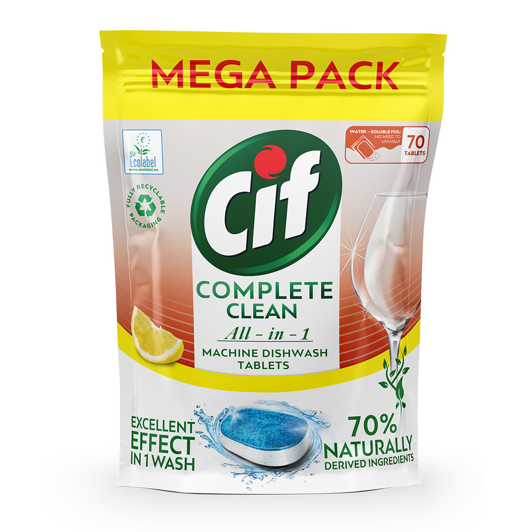 Cif Complete Clean All-in-1 gépi mosogató tabletta