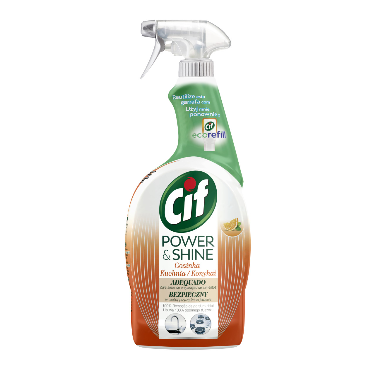 Cif Power & Shine Kitchen Spray csomag lövés